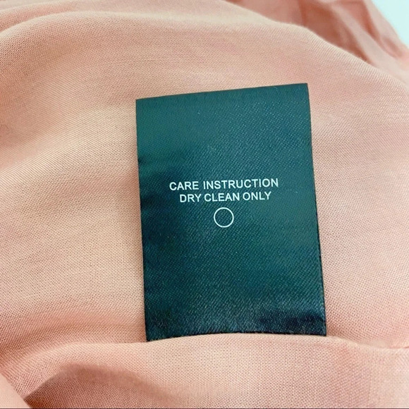 Tularosa Essie Jumpsuit Open Back Linen Cotton Blend Blush Pink Flared Size S - Picture 11 of 11